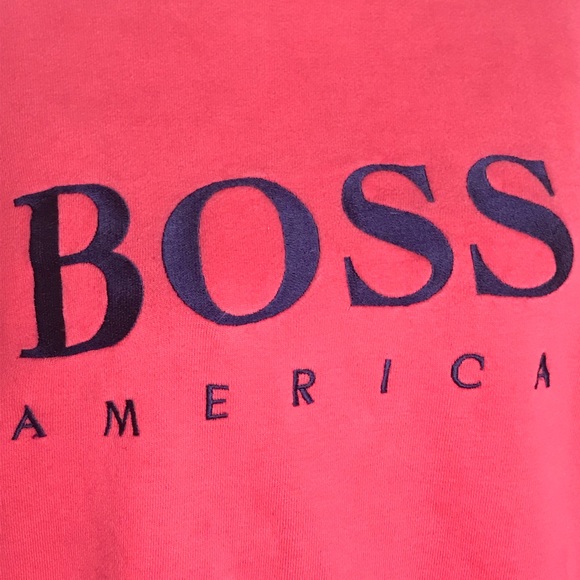 Boss America Vintage retro oversized pullover - Picture 2 of 8